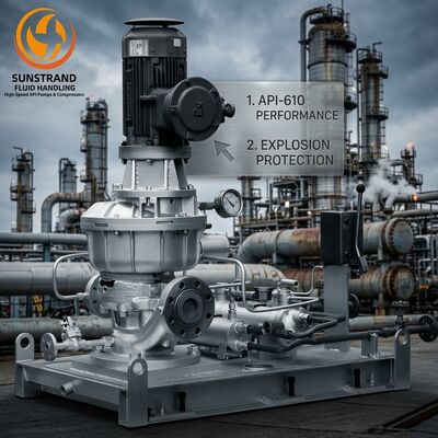 좋은 가격 헤비 듀티 탄화수소 처리 고속 원심 펌프 Sundyne LMV 322 교체 온라인으로